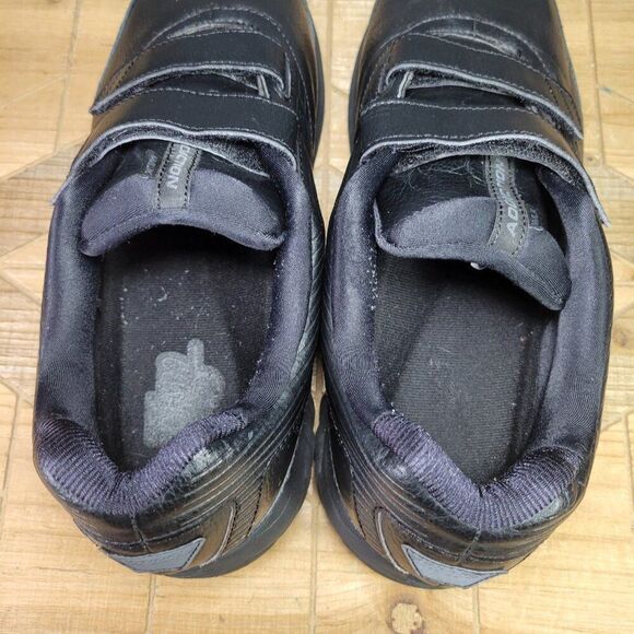 Brooks Addiction Walker Mens 13 Black Slip Resistant Strap Sneakers Shoes - Picture 10 of 11